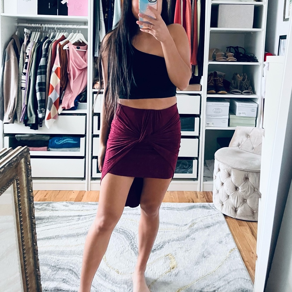 NWT IZZY & ME High Low Skirt